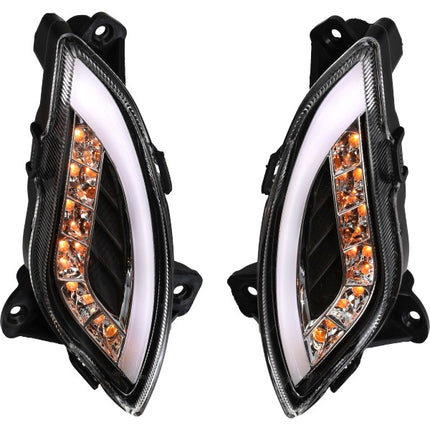 knipperlichtset DMP led matrix E-keur voor helder tube audi look agm VX50, china lx/napoli, gts toscana, riva