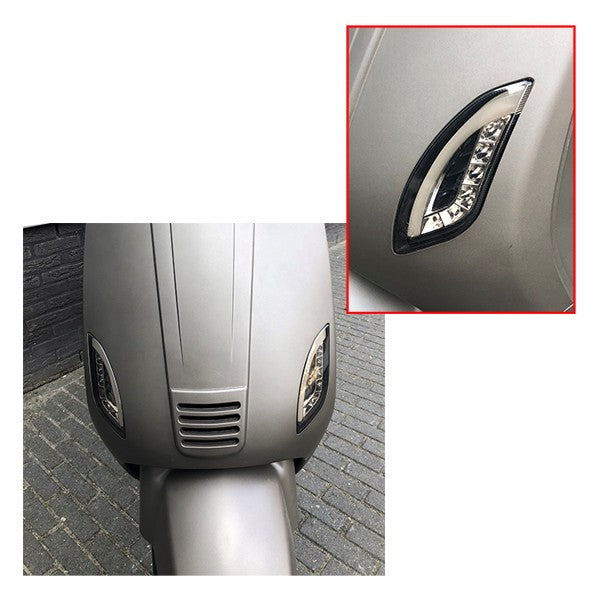 knipperlichtset DMP led matrix E-keur voor smoke tube audi look china lx/napoli, gts toscana, riva, vx50
