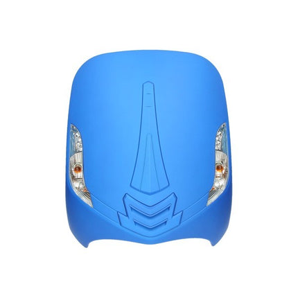 Face avant + clignotants nouveau modèle bleu mat BTC Riva, gts toscana, La Souris Sourini, vx50