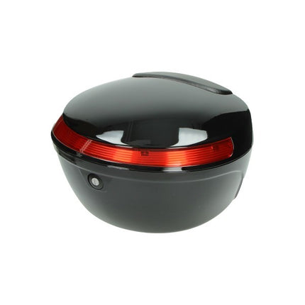 Top case Ecooter universel noir brillant Ecooter E1, Ecooter E2