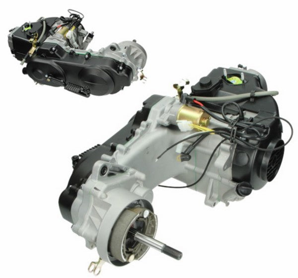 moteur euro-4 10 pouces axe long (2x amortisseurs) sco chine 4t, sco gy6