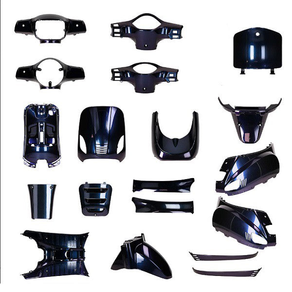 Sheet metal set (round + square headlight) Cameleon gloss 19-piece China LX/Napoli, AGM VX50s, VX50