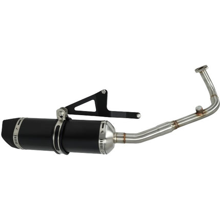uitlaat bullet euro-4/5 racing zwart agm VX50, BTC Felice, china lx/napoli, gts toscana, La Souris Sourini, sco gy6