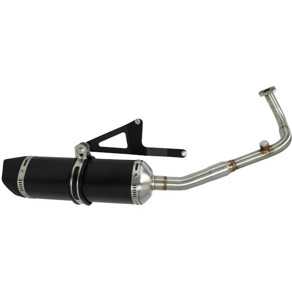 uitlaat bullet euro-4/5 racing zwart agm VX50, BTC Felice, china lx/napoli, gts toscana, La Souris Sourini, sco gy6