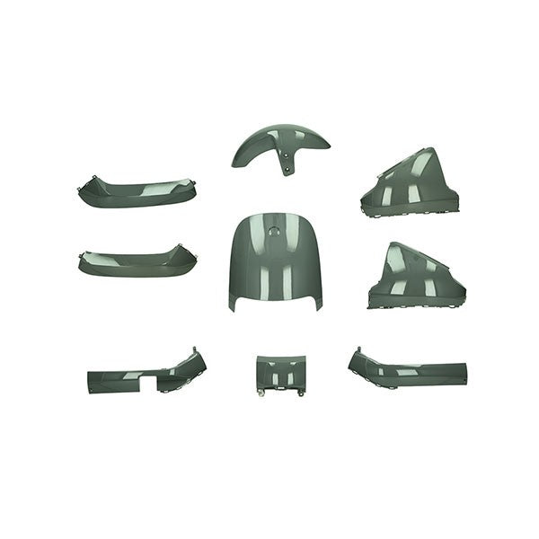 kit carénage gris nardo brillant 9 pièces Segway E110, Segway E125