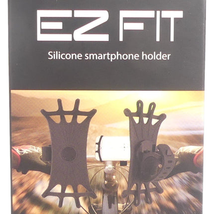 Edge EZ Fit Phone Holder - 360° - Silicone - Black