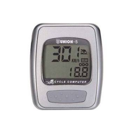 BE0405A Compteur de vélo Union 5 fonctions VV