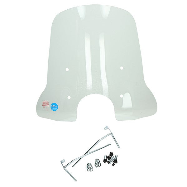windscherm Regia met bevestigingsset hoog (made in EU) razzo pisa rs50 helder turbho RS-50