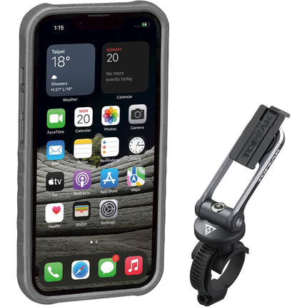 Topeak phone holder RideCase iPhone 13 Pro &amp; mounting