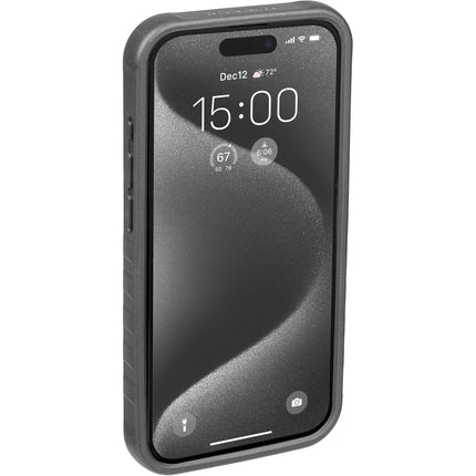 Support de téléphone Topeak RideCase iPhone 15 Pro, fixation non incluse.