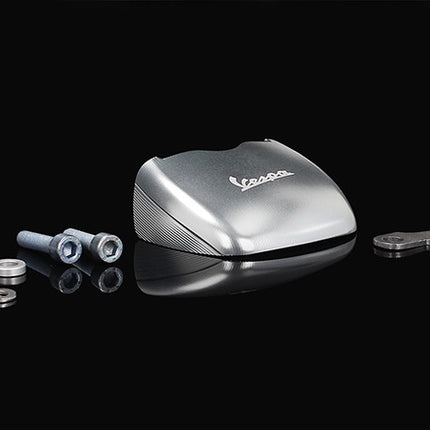 afdekkap Piaggio origineel oppakbeugel chroom mat gts 1b004746