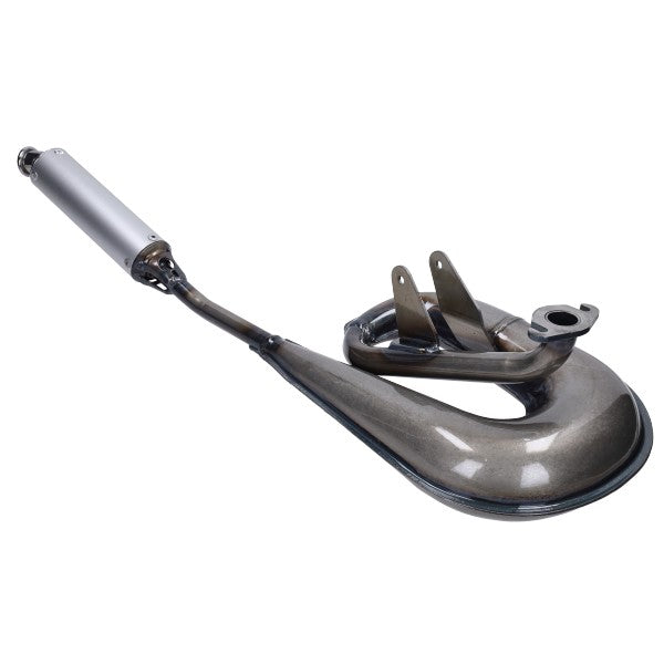 uitlaat tecno circuit flens peugeot blank/alu 103