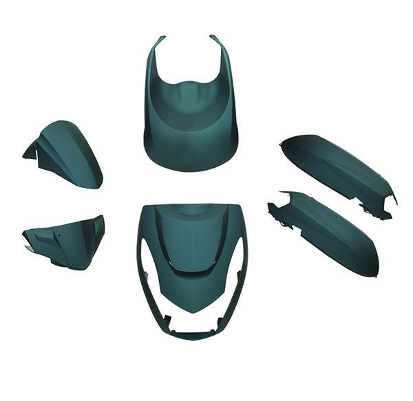 Kit de carénage DMP Euro-3/4/5 Peugeot bleu foncé mat 6 pièces Kisbee