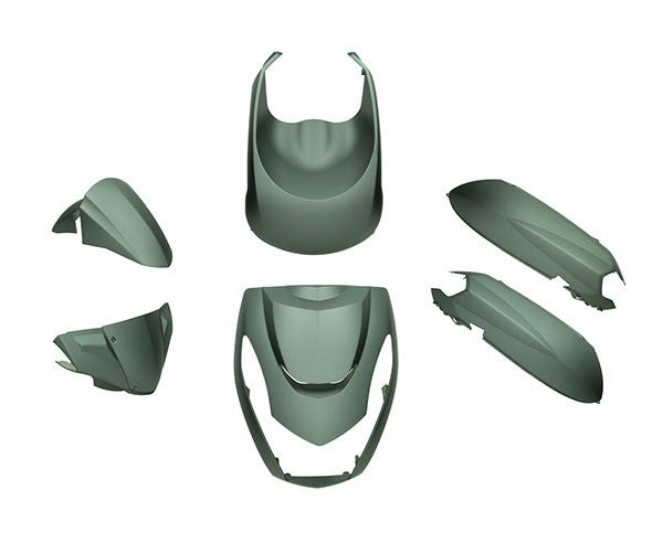 kit carrosserie DMP euro-3/4/5 peugeot titanium mat 6 pièces kisbee