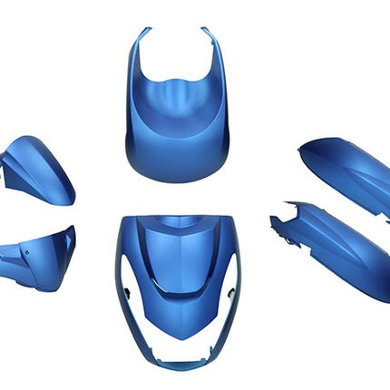 kit carrosserie DMP euro-4/5 Peugeot bleu mat 6 pièces Kisbee