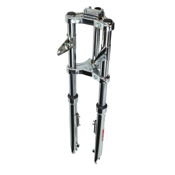 voorvork EBR compleet chroom peugeot, 103