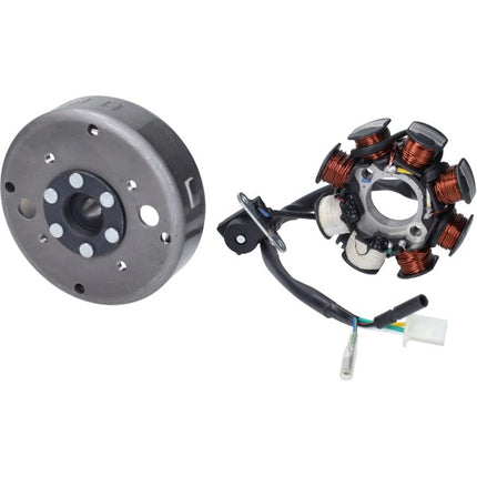 Allumage Peugeot d'origine + volant moteur Django, Kisbee 779649