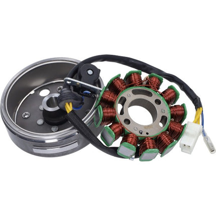 Allumage + volant moteur Peugeot origine django, kisbee 4t 790703