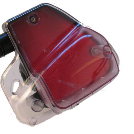 Luchtfilter compleet Peugeot Verticaal motor 50cc - transparant rood