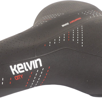 Fietszadel Wittkop Kelvin Accu met zadelstrop - zwart - afbeelding 6