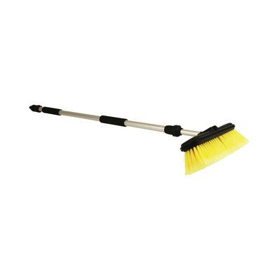 Protecton washing brush with extension handle
