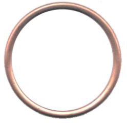 Uitlaatpakking Kreidler 32mm koper