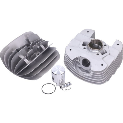 cylindre avec culasse + Nicasil et piston Meteor Zundapp, KS125