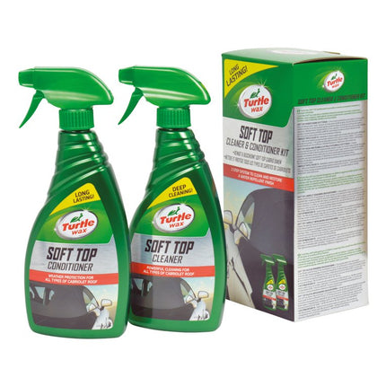 Turtle Wax 51772 Green Line Soft Top Kit - 2 x 500ml