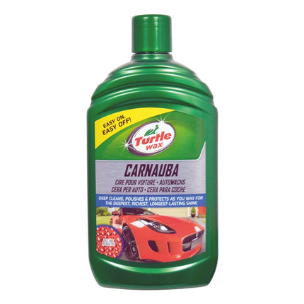 Turtle Wax 52857 Green Line Carnauba Car Wax -500 ml