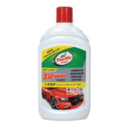 Turtle Wax 52883 Zip Wax Shampoo - 500 ml