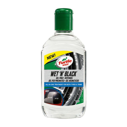 Turtle Wax 53165 Wet N Black Tyre & Trim gel - 300 ml