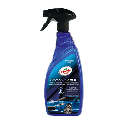 Turtle Wax 53163 Hybrid Dry & Shine Rinse Wax - 750 ml