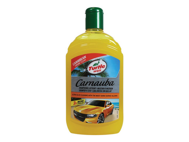 Turtle Wax 53335 Carnauba Wash & Wax - 500 ml