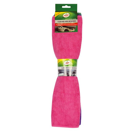 Turtle Wax X5424td Microvezeldoek set Clean & Shine (3 stuks)