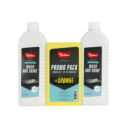 Valma S05G Wash & Shine + spons (2x500 ml)
