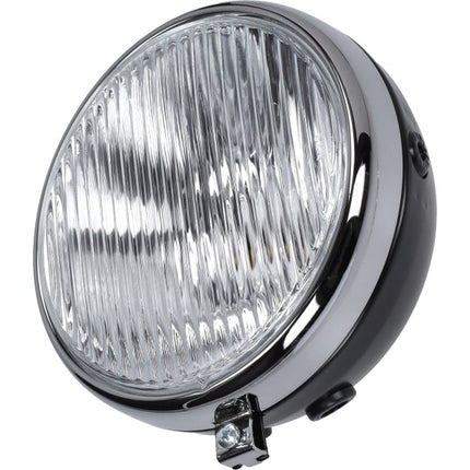 koplamp rond (made in EU) 517/529 170 zwart zundapp, kreidler