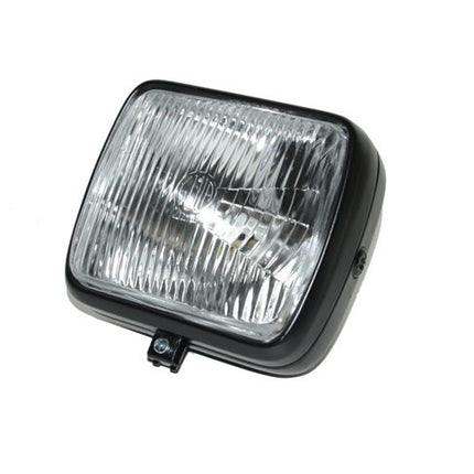 koplamp guia vierkant (made in EU) zwart kreidler, zundapp