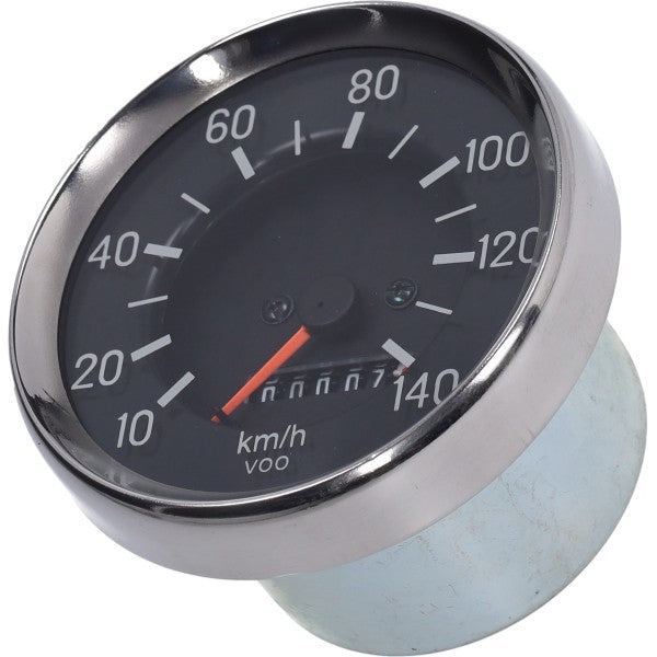 Compteur de vitesse grand 140km/h modèle VDO 85mm chrome Kreidler, Puch, Zündapp
