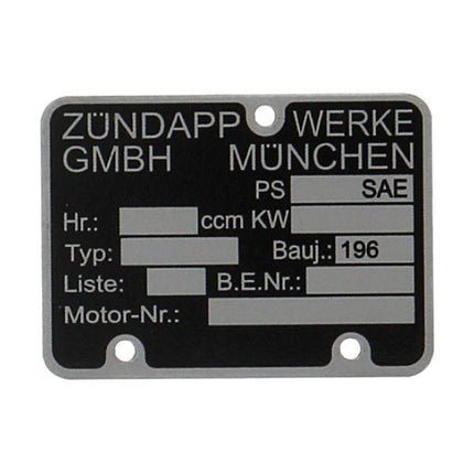 plaatje motorblok nummer 196..... zundapp