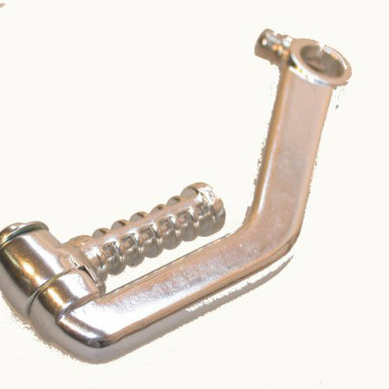 Kickstarter Piaggio/ Vespa/ Gilera scooter 2 takt 50cc - aluminium zilver
