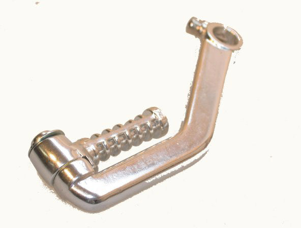 Kickstarter Piaggio/ Vespa/ Gilera scooter 2 takt 50cc - aluminium zilver
