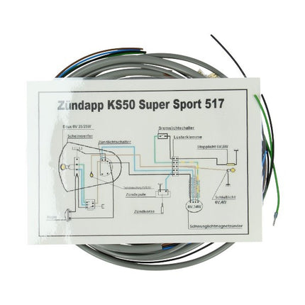 kabelboom supersport grijs zundapp 517