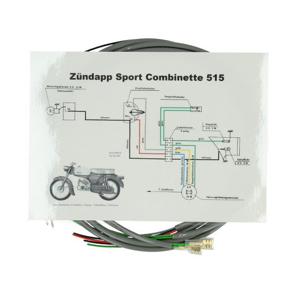 kabelboom sport Combinette grijs zundapp 515