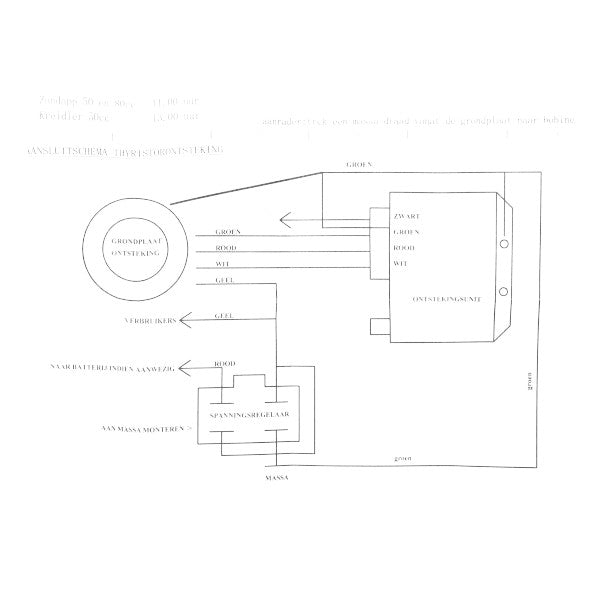 Allumage MVT complet électronique (type Kokusan) Kreidler, Sachs, Zundapp