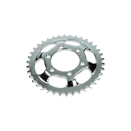 rear sprocket DMP 38t 1/4 chrome Zundapp