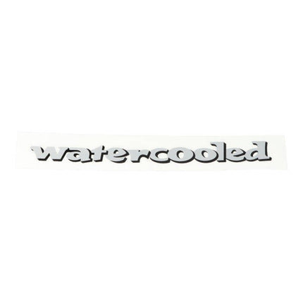 sticker Zundapp watercooled grijs/zwart