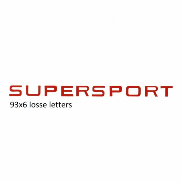 sticker benzinetank rood zundapp supersport, zundapp