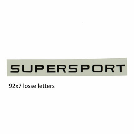 sticker fuel tank black Zundapp Super Sport, Zundapp