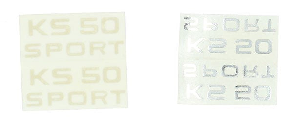 sticker goud ks50 sport, zundapp