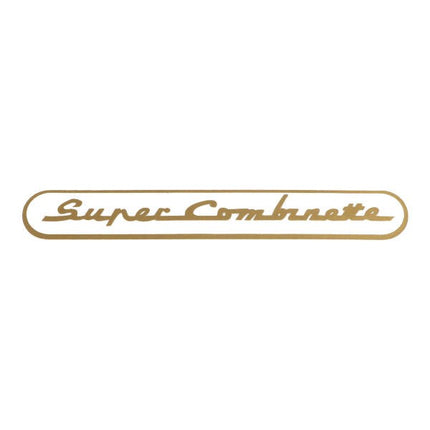 sticker goud super combinette, zundapp